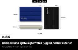 اس اس دی اکسترنال 4 ترابایت سامسونگ مدل Samsung T7 Shield