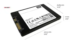 اس اس دی اینترنال وسترن دیجیتال مدل Green WDS240 ظرفیت 240 گیگابایت