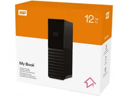 هارد اکسترنال وسترن دیجیتال مدل Western Digital My Book ظرفیت 12 ترابایت