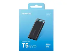 اس اس دی اکسترنال سامسونگ مدل T5 EVO مشکی ظرفیت 8 ترابایت