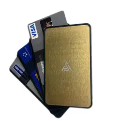 جاكارتى فلزى استيل بادبزنى ac001-minimalist card holder light & slim