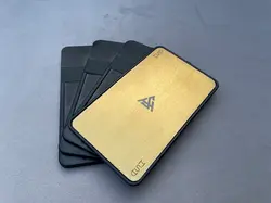 جاكارتى فلزى استيل بادبزنى ac001-minimalist card holder light & slim