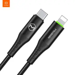 کابل شارژ هوشمند type-C به lightning مدل MCDODO CA-7361 طول 1.8 متر
