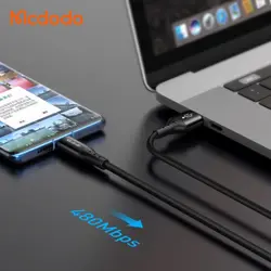 کابل شارژ سریع USB به type-C مدل MCDODO CA-7430 طول 1.5 متر