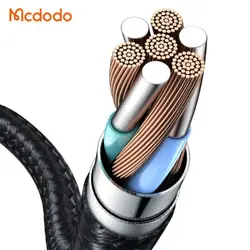 کابل شارژ و انتقال تصویر 100w دو سر type-C مدل MCDODO CA-7132 طول 1.2 متر