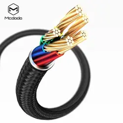 کابل کوتاه شارژ و انتقال داده USB به type-C مدل MCDODO CA-7460 طول 20 سانتيمتر