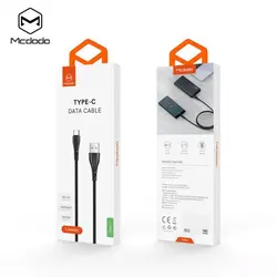 کابل کوتاه شارژ و انتقال داده USB به type-C مدل MCDODO CA-7460 طول 20 سانتيمتر