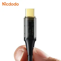 کابل شارژ سریع USB به تایپ سی 100 واتی مک دودو مدل CA-2092 و MCDODO CA-2090 طول 1.2 و 1.8 متری