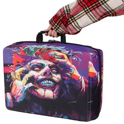 کیف کنسول بازی PS5 طرح آدم رنگی