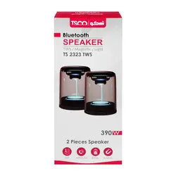 اسپیکر بی سیم دو عددی تسکو مدل TS 2323 TWS