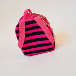 کیف هندزفری کوله مخمل ویکتوریا حلقه دار - اپ شاپینگ