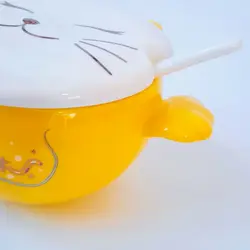 سوپ خوری فانتزی درب عروسَکی همراه قاشق - اپ شاپینگ