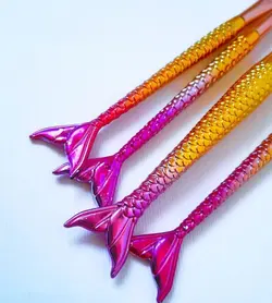 ست براش 4عددی پری دریایی Fafulamei - اپ شاپینگ