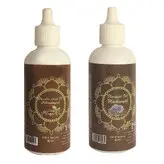 روغن تقویت کننده مو ، مژه و ابرو مرهم یاب مدل دانه کتان و شاهدانه حجم 80 میلی لیتر مجموعه 2 عددی