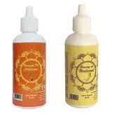 روغن تقویت کننده مو، مژه و ابرو مرهم یاب مدل جینسینگ و کندش حجم 80 میلی لیتر مجموعه 2 عددی