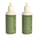 روغن تقویت کننده مو، مژه و ابرو مرهم یاب مدل شنبلیله و چای سبز حجم 80 میلی لیتر مجموعه 2 عددی