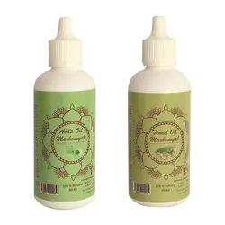 روغن تقویت کننده مو، مژه و ابرو مرهم یاب مدل رازیانه و آمله حجم 80 میلی لیتر مجموعه 2 عددی