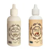 روغن تقویت کننده مو، مژه و ابرو مرهم یاب مدل آرگان و پیله ابریشم حجم 80 میلی لیتر مجموعه 2 عددی