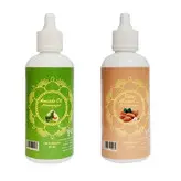 روغن تقویت کننده مو ، مژه و ابرو مرهم یاب مدل بادام تلخ و آووکادو حجم 80 میلی لیتر مجموعه 2 عددی
