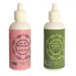 روغن تقویت کننده مو، مژه و ابرو مرهم یاب مدل شنبلیله و شاهتره حجم 80 میلی لیتر مجموعه 2 عددی