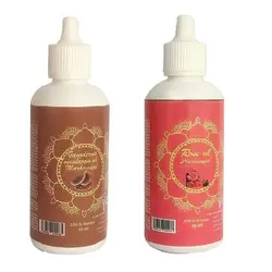 روغن صورت و بدن مرهم یاب مدل گل سرخ و قارچ گانودرما حجم 80 میلی لیتر مجموعه 2 عددی