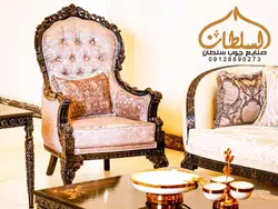 قیمت ست مبل و میز ناهار خوری کلاسیک مدل آماتیس - چوب سلطان