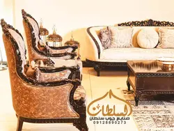 قیمت ست مبل و میز ناهار خوری کلاسیک مدل آماتیس - چوب سلطان