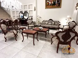 قیمت ست مبل و میز ناهار خوری سلطنتی مدل فدریکو - چوب سلطان