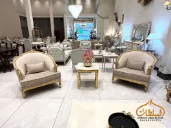 قیمت مبل کلاسیک مدل النزو | خرید اقساطی - چوب سلطان