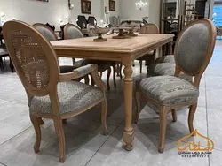 خرید و قیمت میز ناهار خوری کلاسیک مدل آبشاری - چوب سلطان