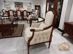 قیمت مبل کلاسیک مدل 507 کاجی * تولیدکننده * - چوب سلطان