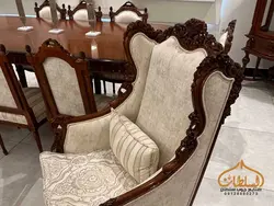قیمت مبل کلاسیک مدل 507 کاجی * تولیدکننده * - چوب سلطان