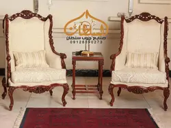 قیمت مبل کلاسیک مدل 507 کاجی * تولیدکننده * - چوب سلطان