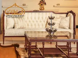 قیمت مبل کلاسیک مدل 507 کاجی * تولیدکننده * - چوب سلطان