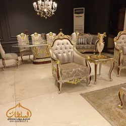 قیمت ست مبل و میز ناهارخوری و کنسول سلطان - چوب سلطان