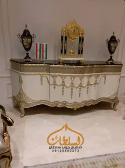 قیمت ست مبل و میز ناهارخوری و کنسول ورونا*تولیدی - چوب سلطان