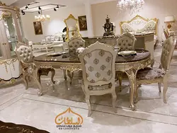 قیمت ست مبل و میز ناهارخوری و کنسول ورونا*تولیدی - چوب سلطان