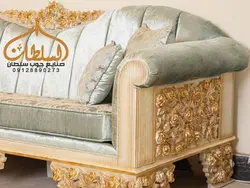 ست مبل و میز ناهارخوری و کنسول سیلور | از تولیدی - چوب سلطان