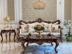 قیمت ست مبل و میز ناهارخوری و کنسول کاملیا - چوب سلطان