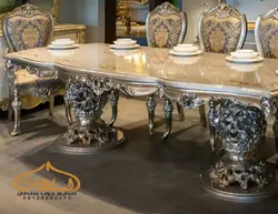 خرید ست مبل و میز ناهارخوری مدل مازراتی * تولیدی * چوب سلطان