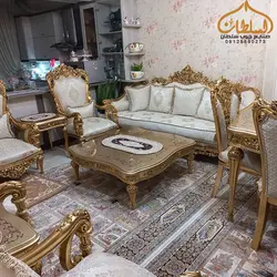 خرید ست مبل و میز ناهارخوری مدل سناتور[ تولیدی ] - چوب سلطان