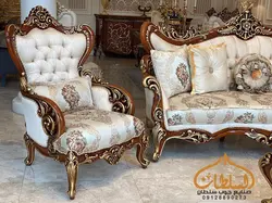 خرید ست مبل و میز ناهارخوری مدل کاملیا *قیمت ویژه* چوب سلطان