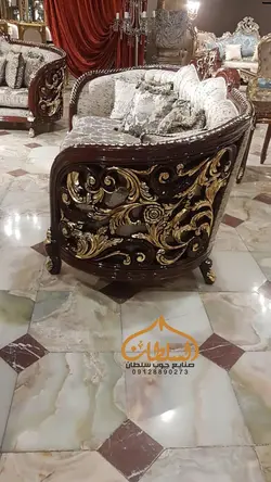 قیمت مبلمان سلطنتی مدل برگذار * خرید از تولیدی - چوب سلطان