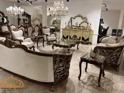 قیمت مبلمان سلطنتی مدل برگذار * خرید از تولیدی - چوب سلطان