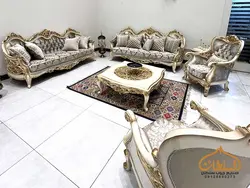 مبل سلطنتی مدل سلطان * قیمت مبل سلطان از تولیدی - چوب سلطان