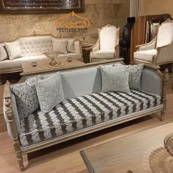 خرید مبل کلاسیک مدل کاجی +40% ارزانتراز نمایشگاه - چوب سلطان