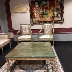 خرید مبل کلاسیک مدل کاجی +40% ارزانتراز نمایشگاه - چوب سلطان