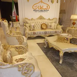 مبلمان سلطنتی مدل کاملیا [ خرید از تولیدی  - چوب سلطان