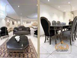 قیمت ست مبل و میز ناهار خوری کلاسیک مدل لوییز - چوب سلطان