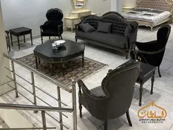 قیمت ست مبل و میز ناهار خوری کلاسیک مدل لوییز - چوب سلطان